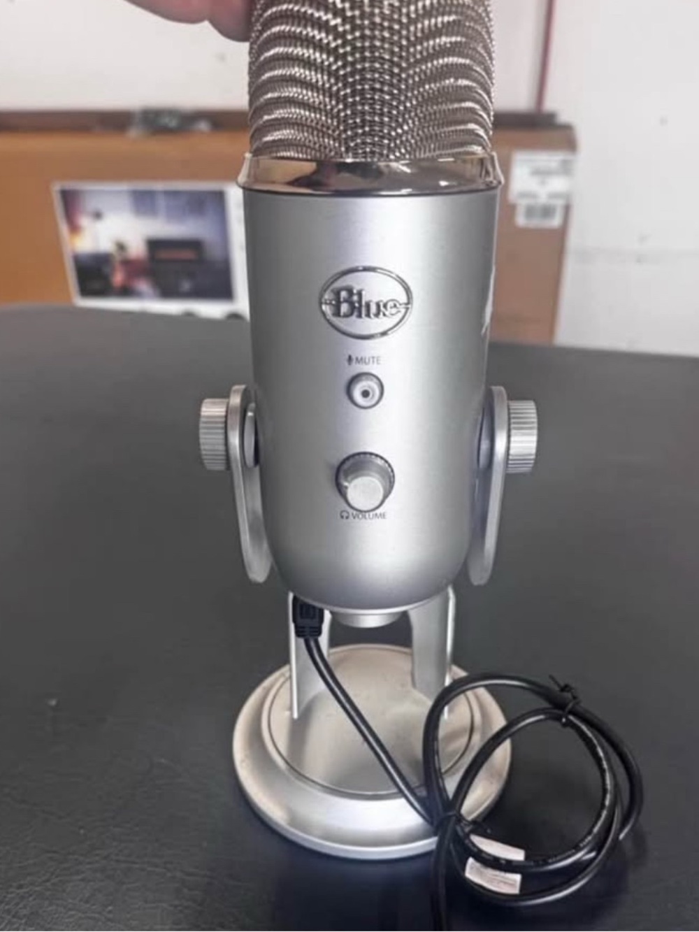 blue yeti USB microphone